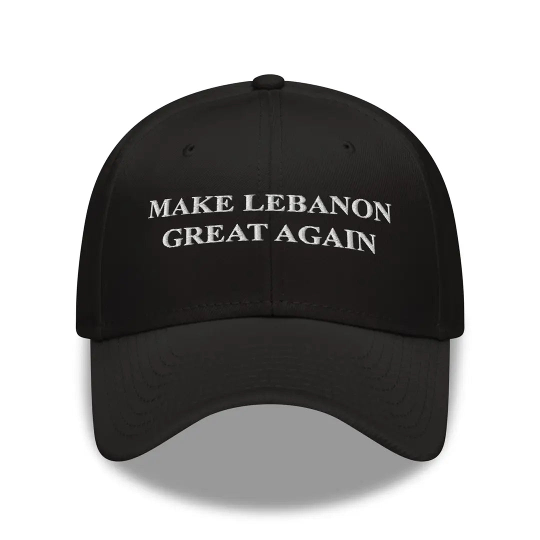 Make Lebanon Great Again Black Cap