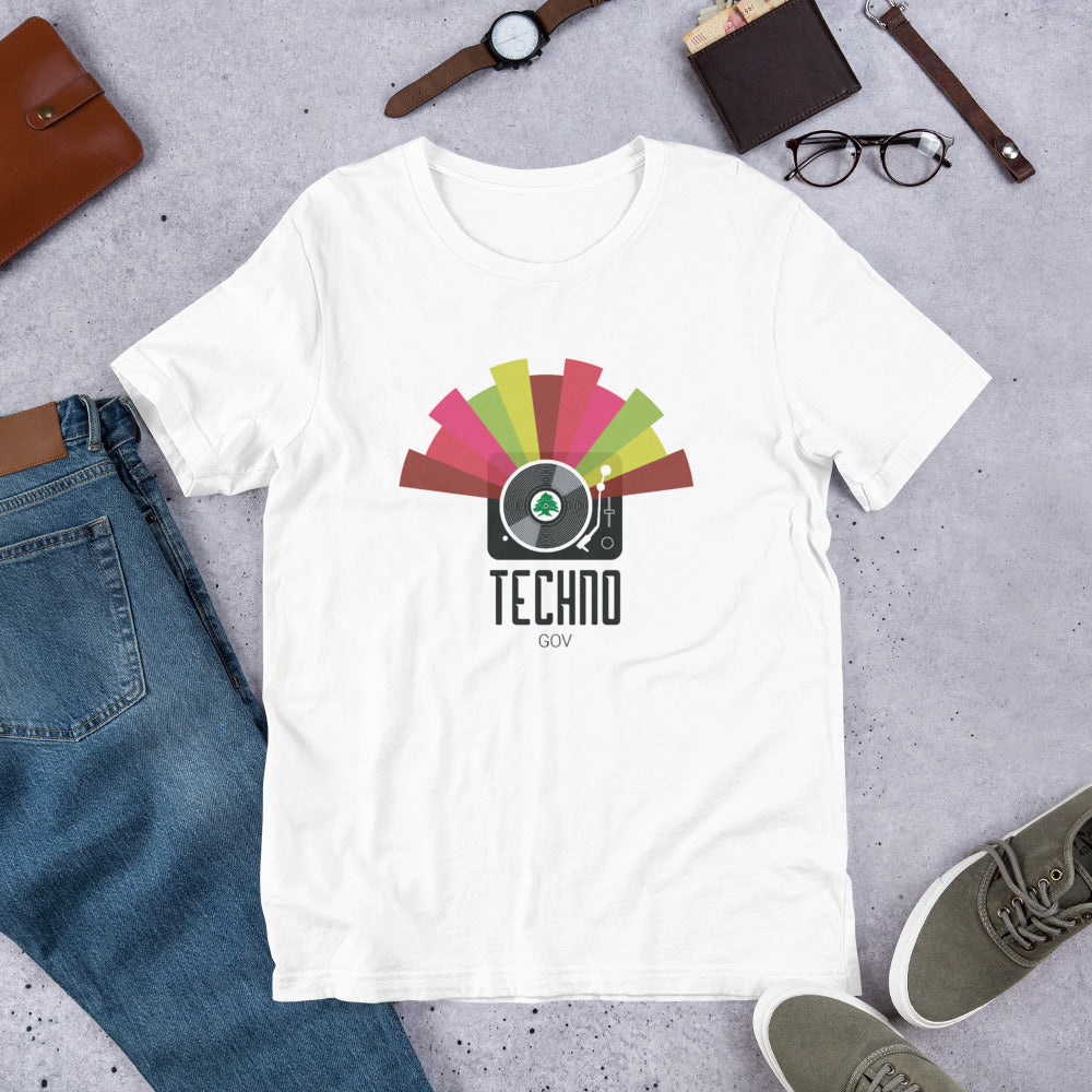 Techno Party T-Shirt - The961 Shop - Buy Lebanese