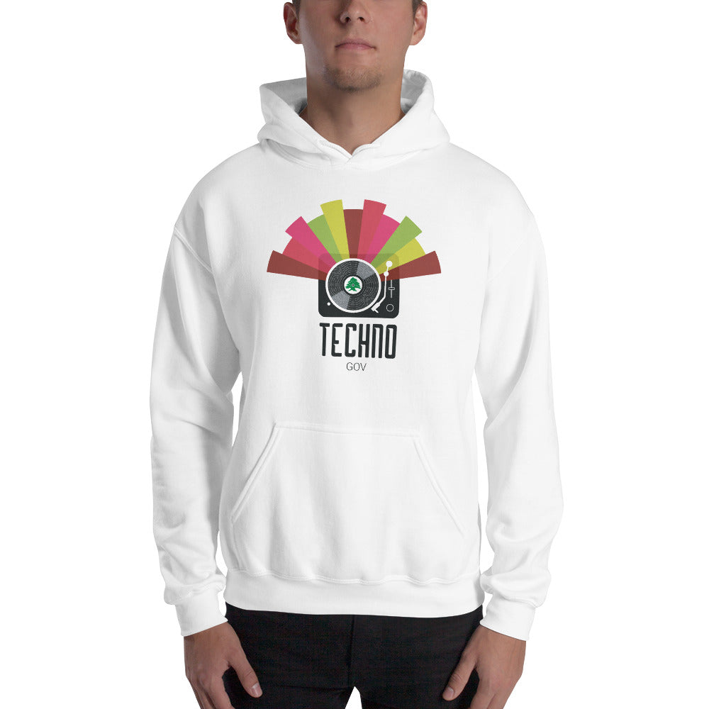 Techno Party Hoodie - The961 Shop - Buy Lebanese