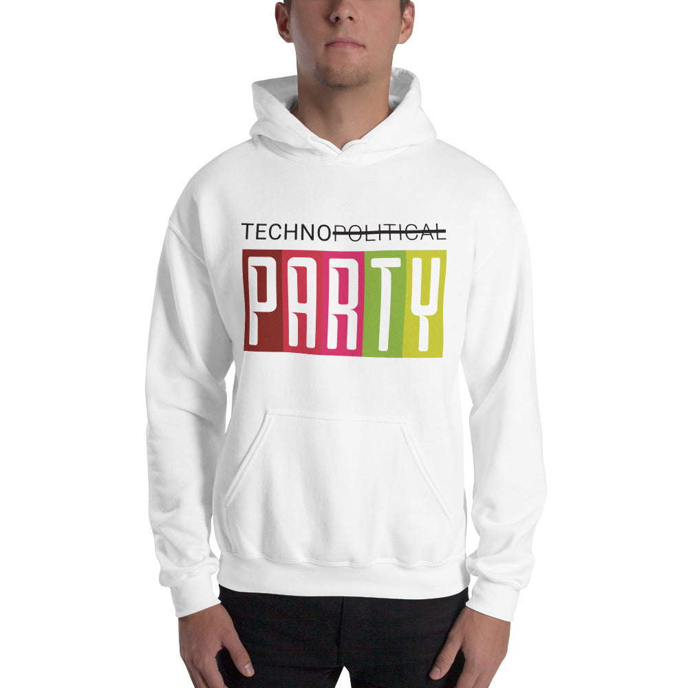 Techno Party, Not Political Hoodie - The961 Shop - Buy Lebanese