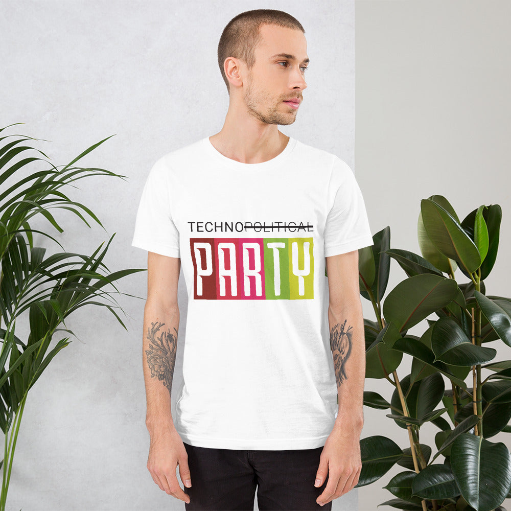 Techno Party, Not Political T-Shirt - The961 Shop - Buy Lebanese