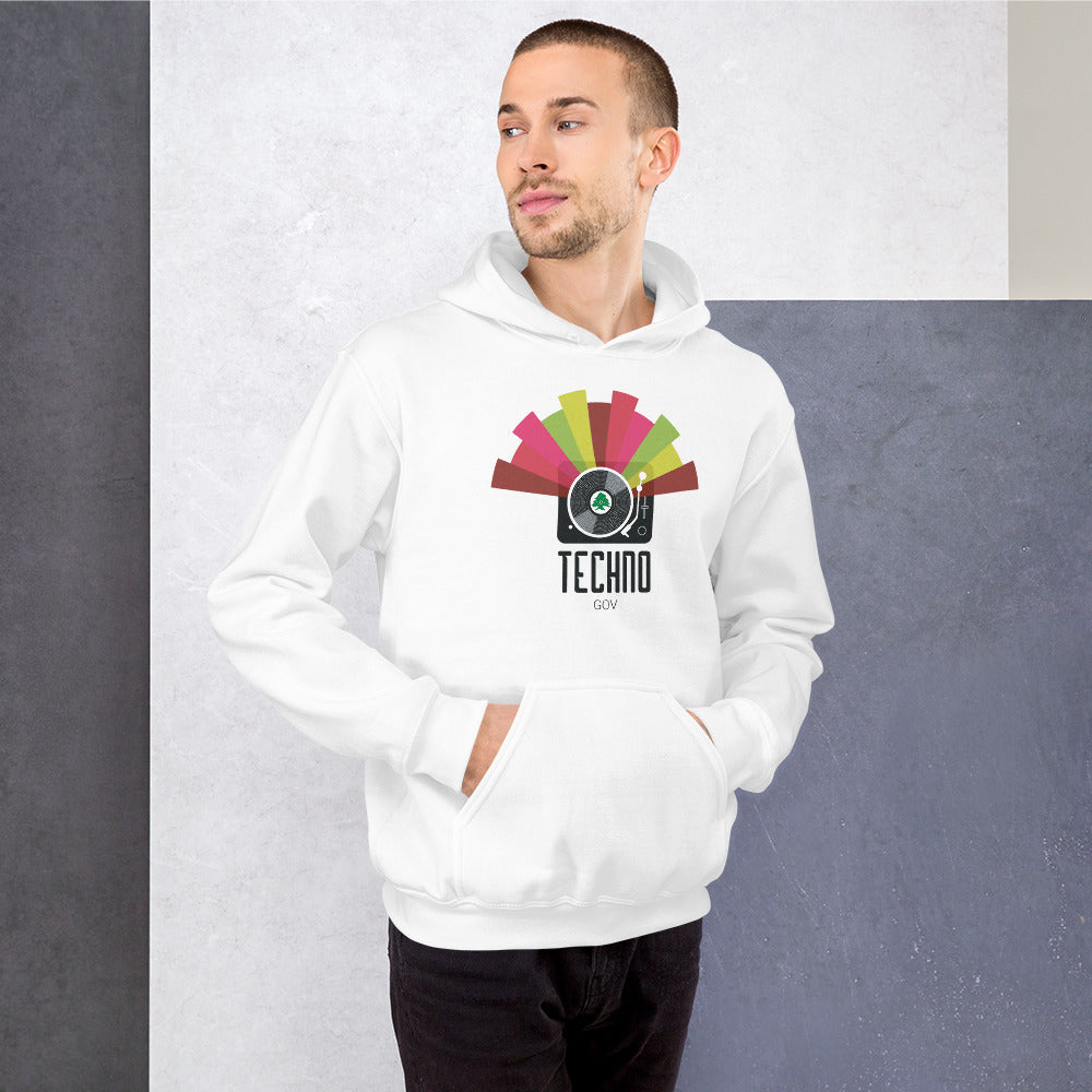 Techno Party Hoodie - The961 Shop - Buy Lebanese