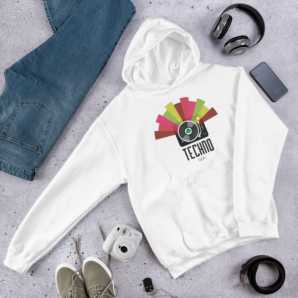 Techno Party Hoodie - The961 Shop - Buy Lebanese