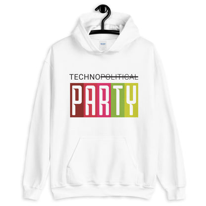 Techno Party, Not Political Hoodie - The961 Shop - Buy Lebanese