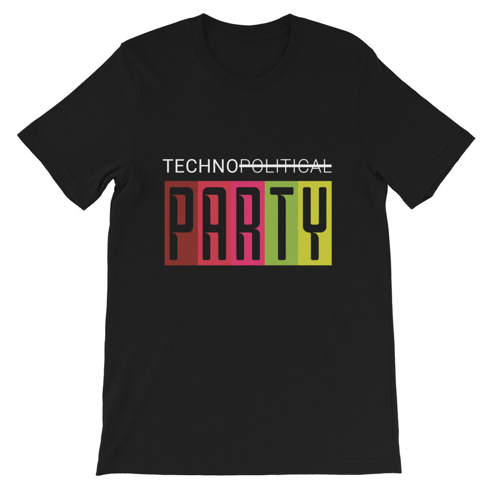 Techno Party, Not Political T-Shirt - The961 Shop - Buy Lebanese