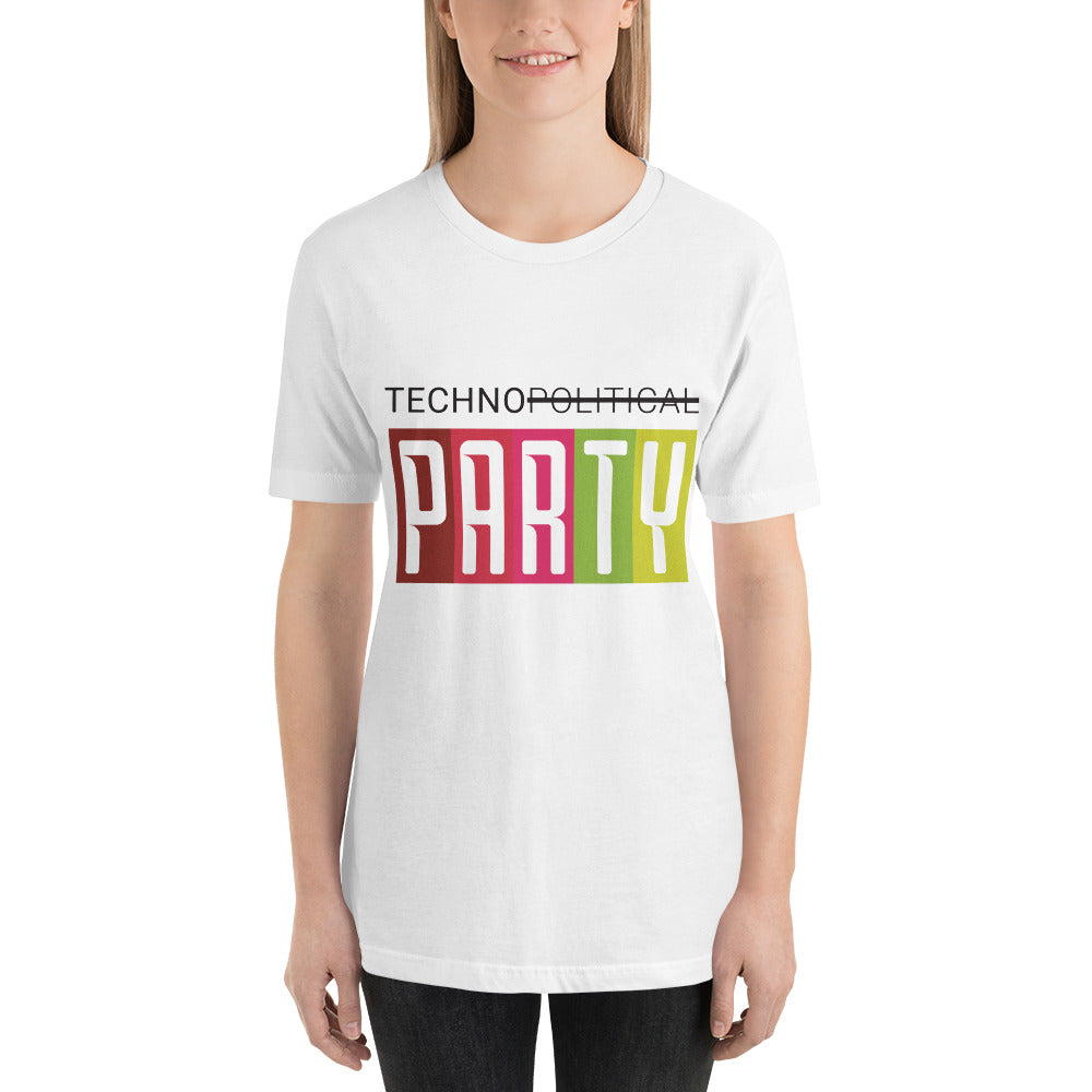 Techno Party, Not Political T-Shirt - The961 Shop - Buy Lebanese