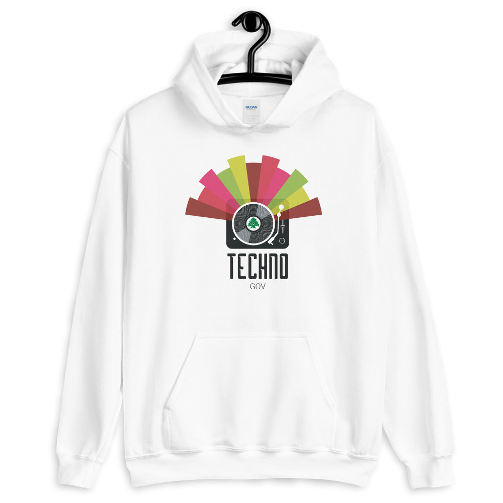 Techno Party Hoodie - The961 Shop - Buy Lebanese