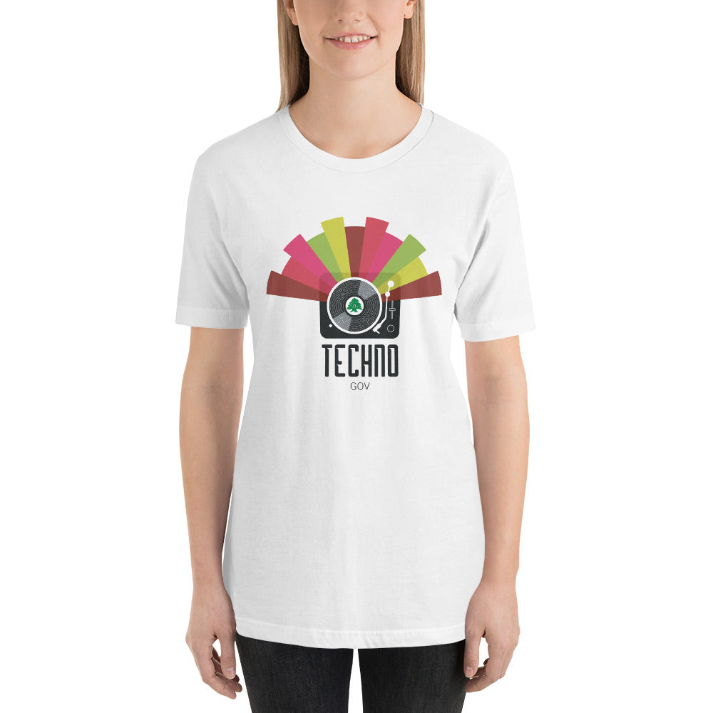 Techno Party T-Shirt - The961 Shop - Buy Lebanese